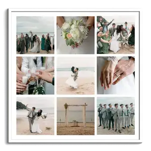 Créer votre poster collage de mariage personnalisé