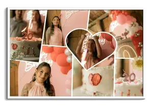 Créez un collage photo scrapbook épuré de vos moments préférés