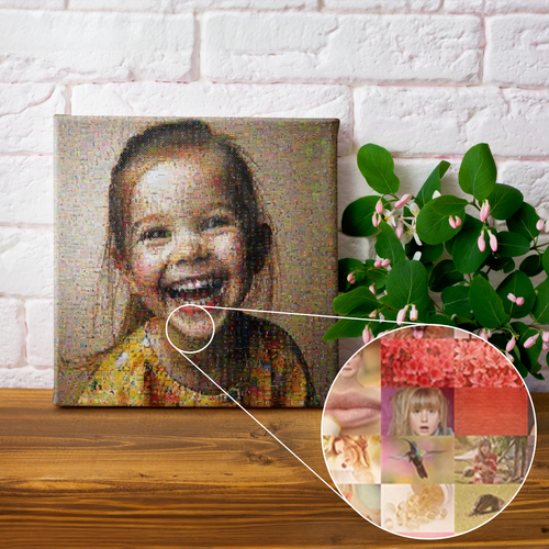 Mosaïque Photo Enfant Personnalisée