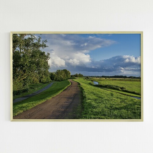 Paysage grand format sur toile poster acrylique ou dibond