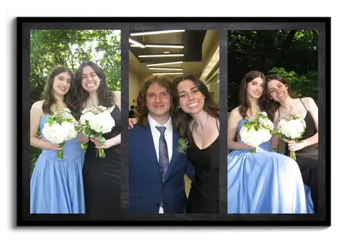 Collage photo bac et soirée de fin d'études