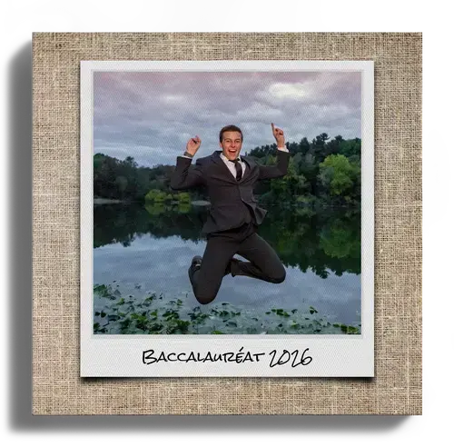 Collage photo bac et soirée de fin d'études