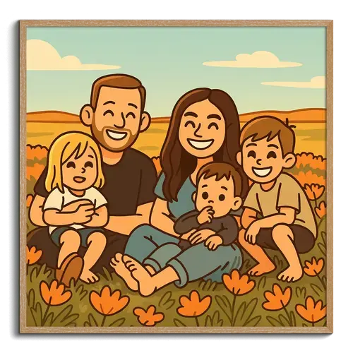 Selfie en BD/Comic/Sticker/Anime par IA