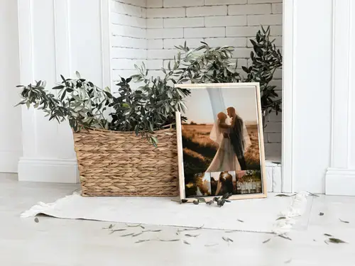 Collage de mariage personnalisée – Élégance intemporelle