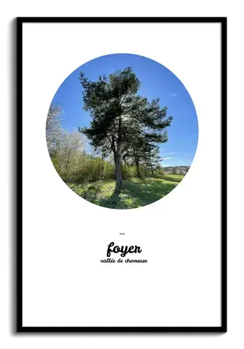 Art individuel a la maison avec image et texte personnel