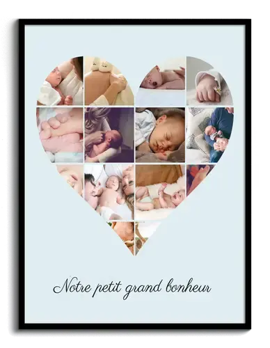 Créez une Collage Cœur Enfant – Notre Petit Grand Bonheur !