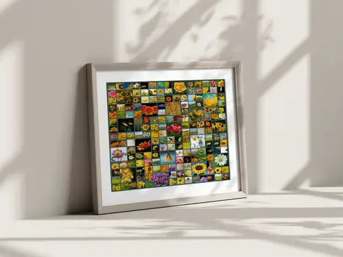 Collage Carrée Nature: 1-225 Photos