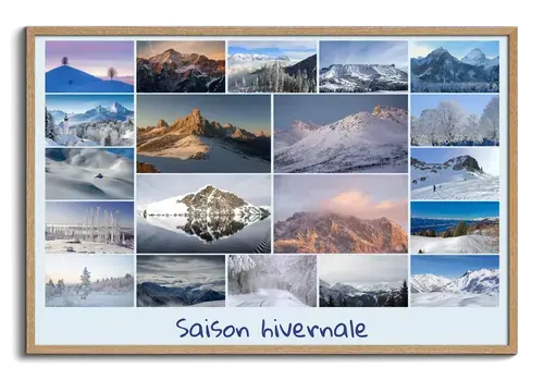 Collage Premium Paysages et Nature