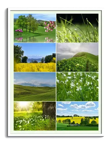 Collages Premium Nature et Saisons