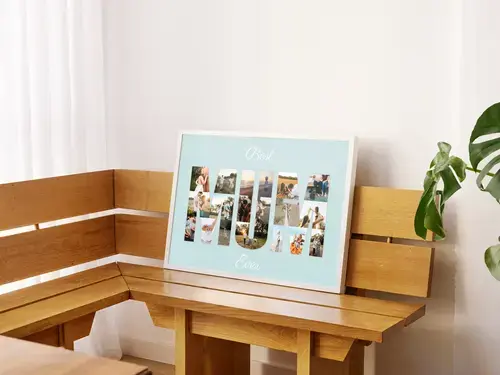 Collage Photo "Meilleure Maman" Personnalisable
