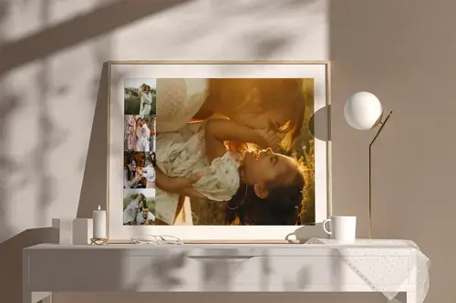 Collages photo Fête des mères/pères personnalisés