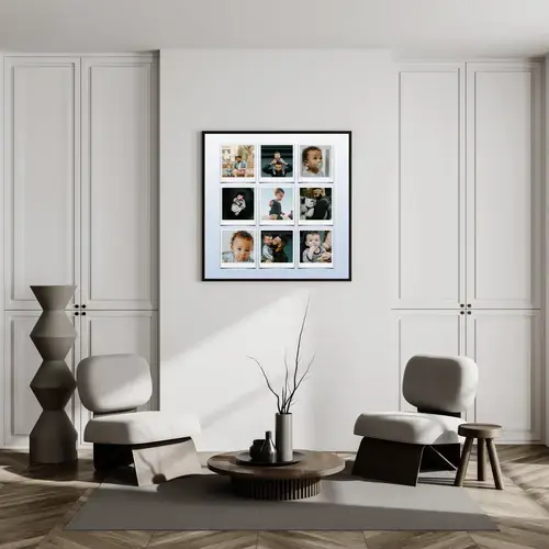 Collage photo pour papa avec texte personnalisé