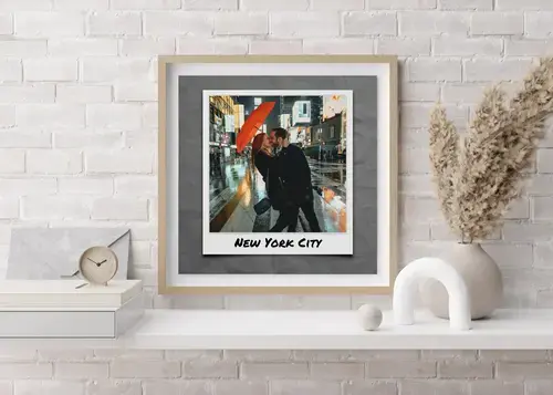 Collage photo voyage urbain stylée