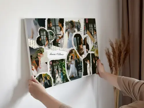 Collage scrapbooking mariage & fiançailles