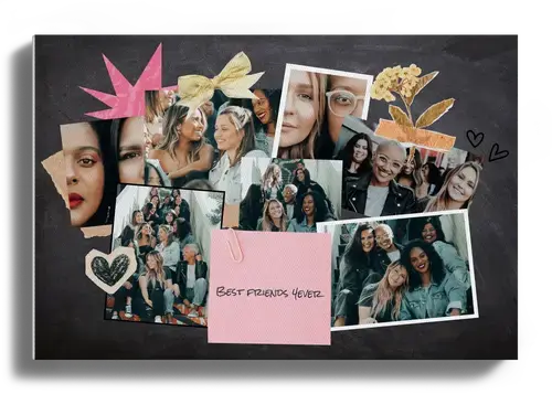 Collage photo scrapbooking Sunny