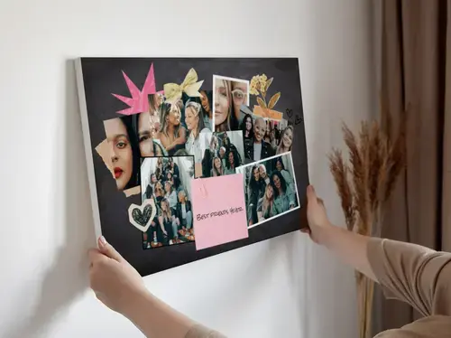 Collage photo scrapbooking Sunny