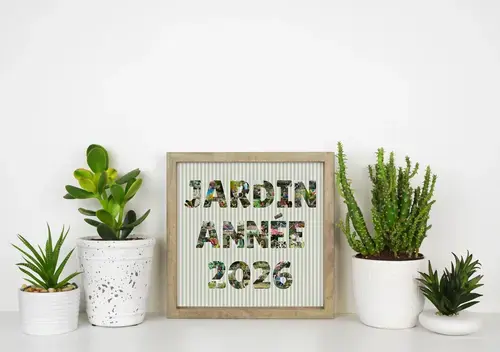 Collage de Jardin + Année en Photos