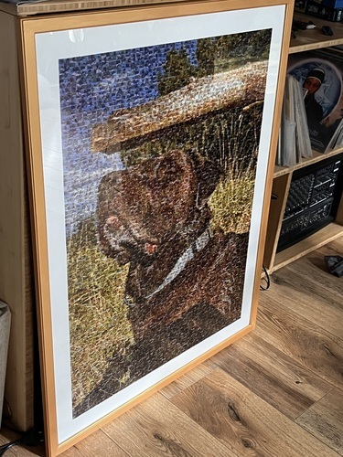 Photo du client Gabor pour l'évaluation Impression Photomosaïque [En ligne] Affiche 60x80cm