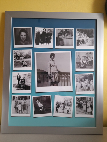 Photo du client Gisela pour l'évaluation Impression Photocollage Affiche 40x50cm