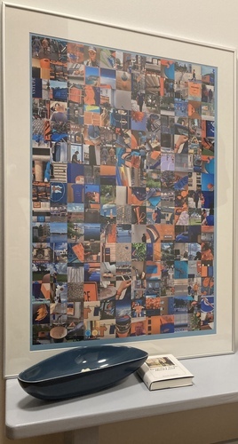 Photo du client Leonie pour l'évaluation Impression Photocollage Affiche 60x90cm