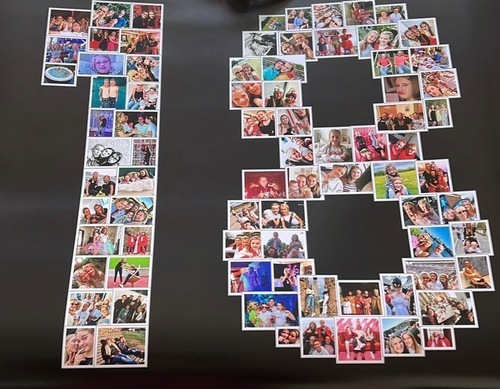 Photo du client Mario pour l'évaluation Impression Photocollage Affiche 60x60cm