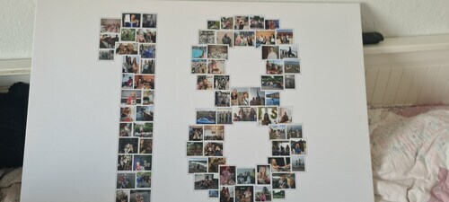 Photo du client Nico pour l'évaluation Impression Photocollage Toile 90x60cm