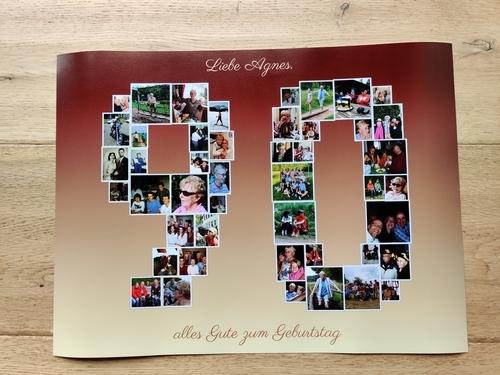 Photo du client Ute pour l'évaluation Impression Photocollage Affiche 40x30cm
