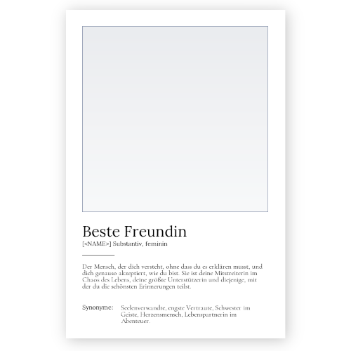 Affiche de définition